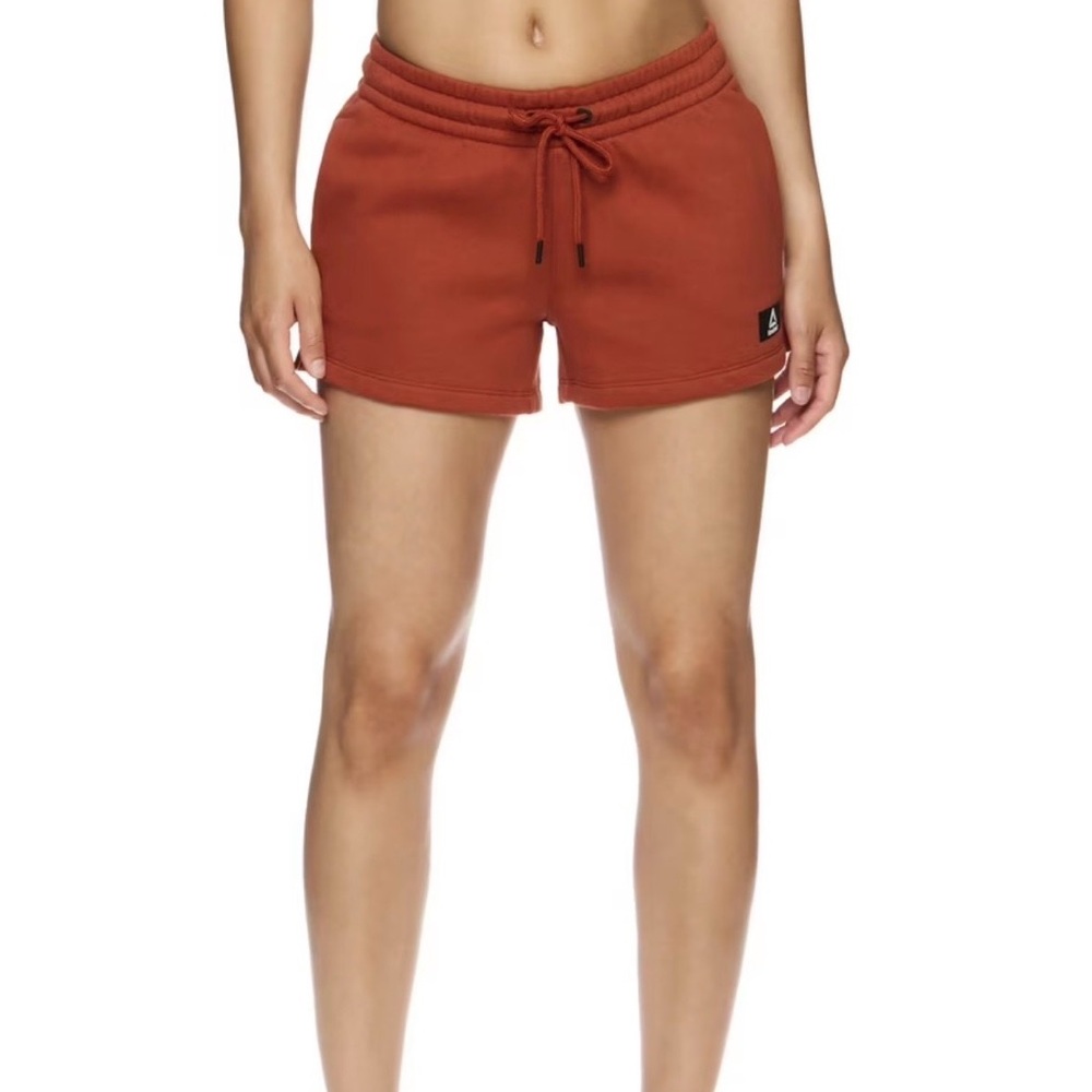 Reebok Women's Rust Drawstring Lounge Shorts
